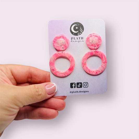 Marble Pink Circle