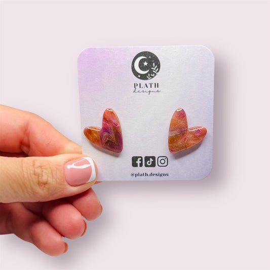 Purple/Orange Marble